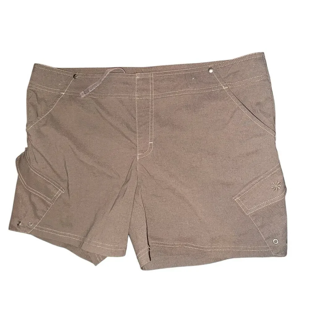 Althleta Sz XL Cargo‎ Hiking Shorts Outdoor Casual Activewear